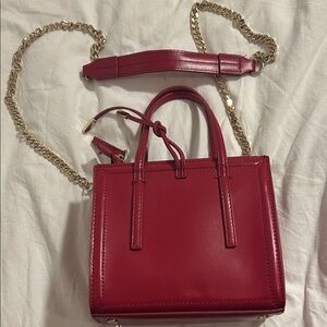 Elegant Red Women's Handbag Zara
